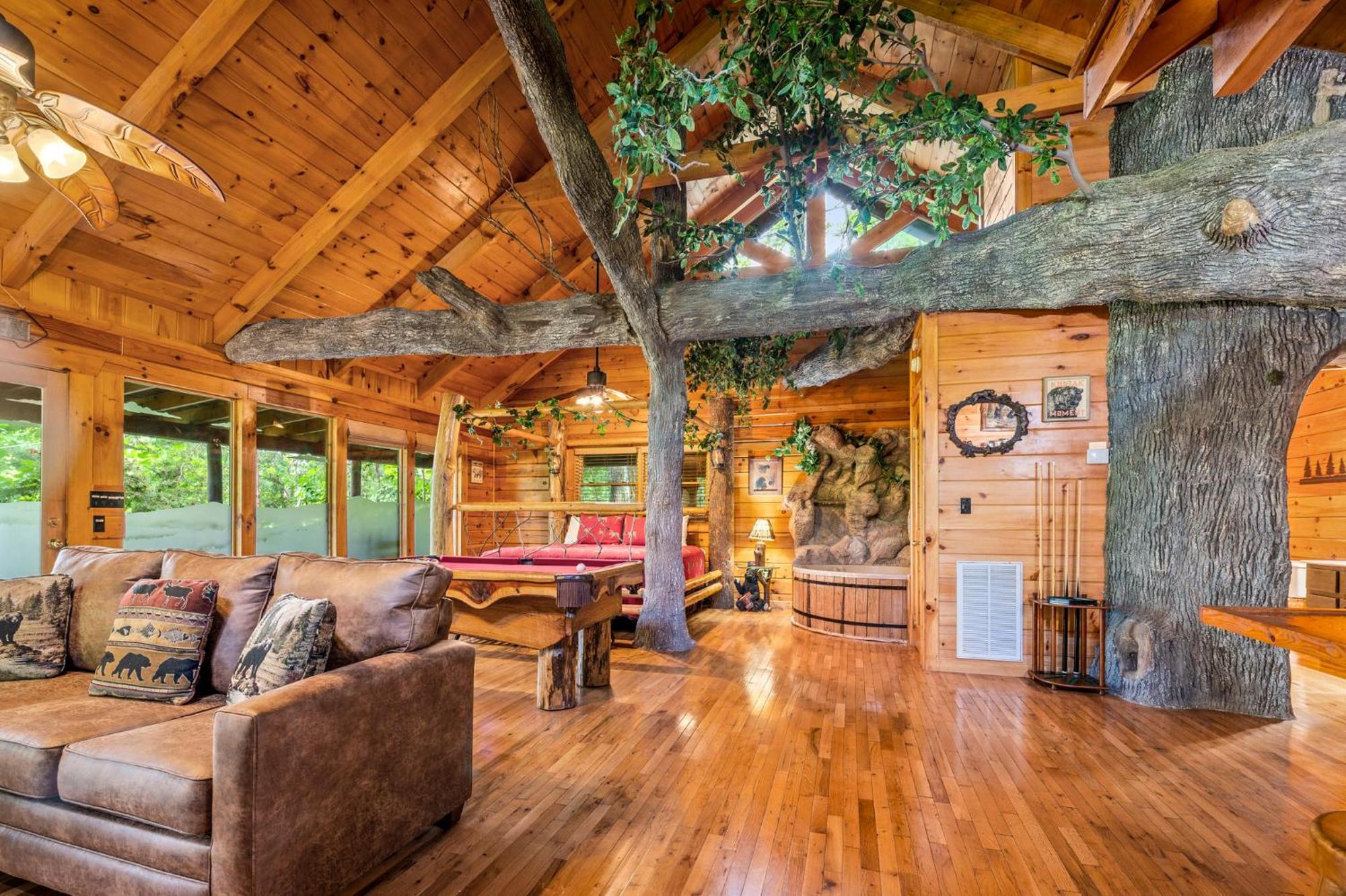 Gatlinburg Enchanted Treehouse By Stony Brook Cabins Zewnętrze zdjęcie