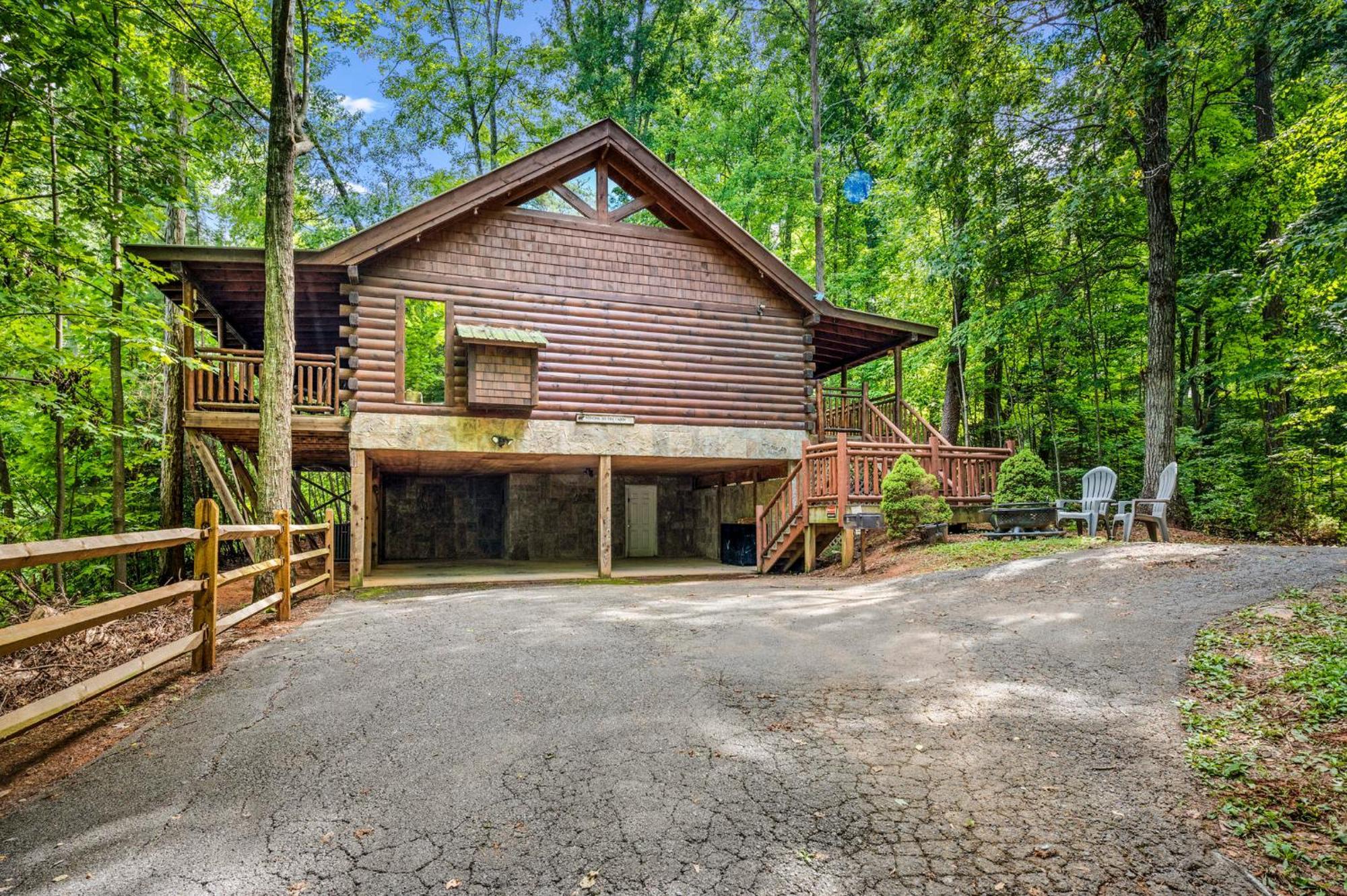 Gatlinburg Enchanted Treehouse By Stony Brook Cabins Zewnętrze zdjęcie